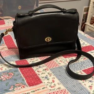 Vintage Coach Court Bag